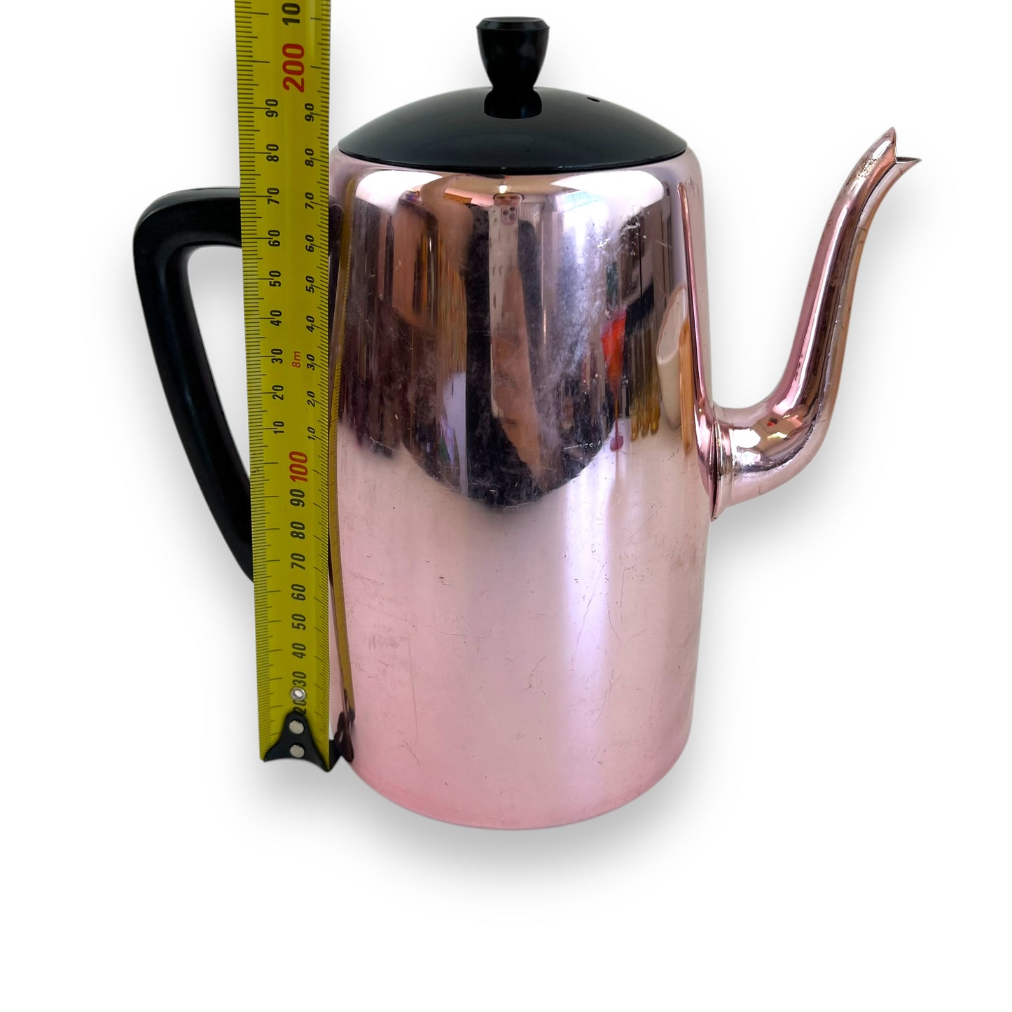Tower Brite Pink Chrome Coffee Pot