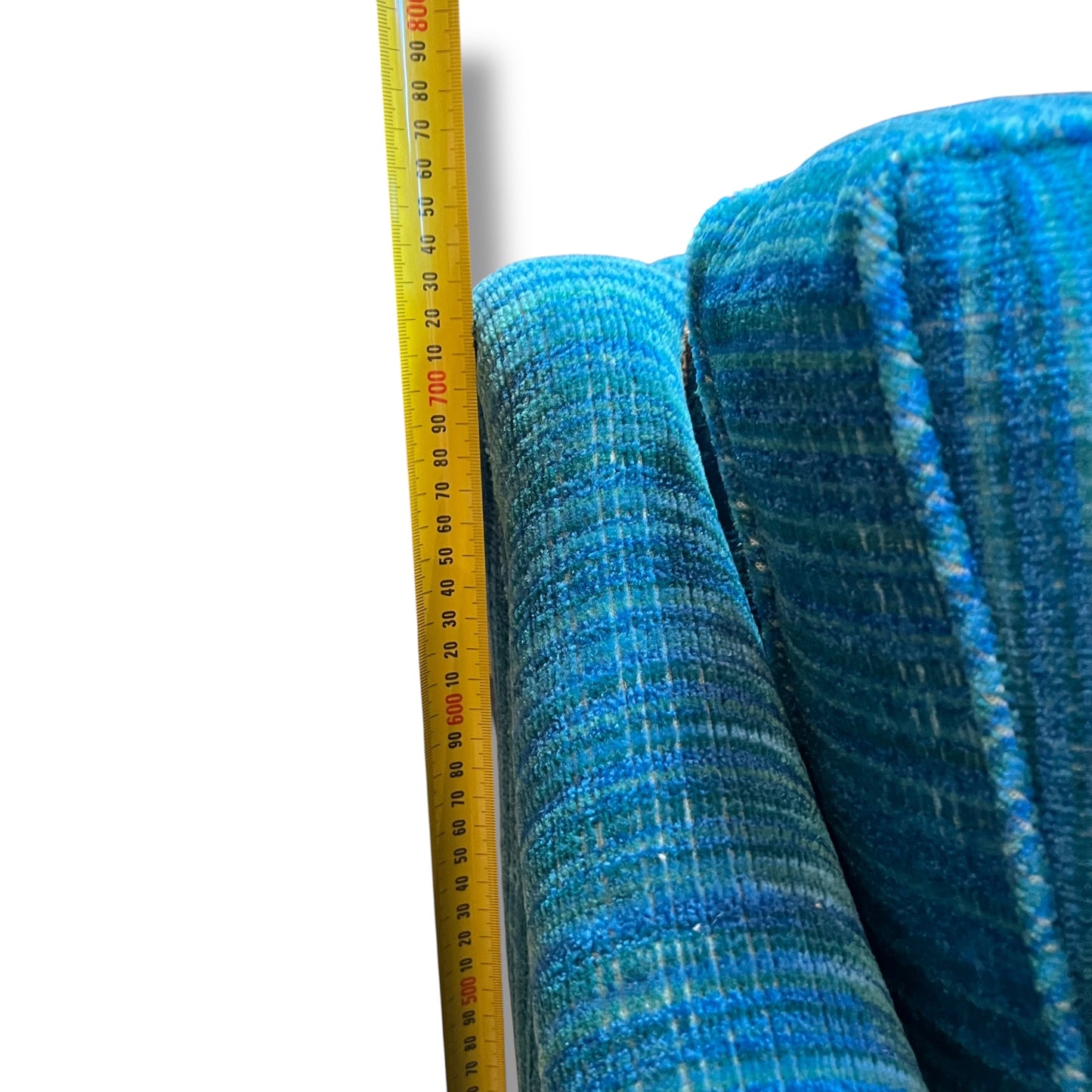 Blue Striped Armchair