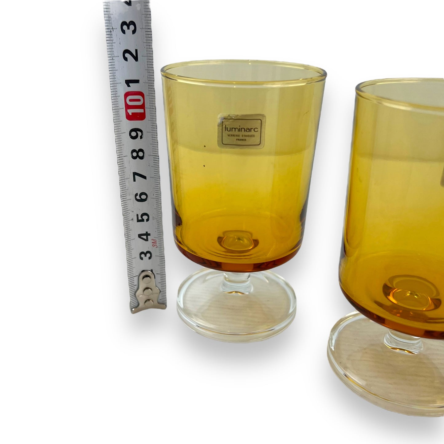 Luminarc Amber Glass Set of 5 - Made in France