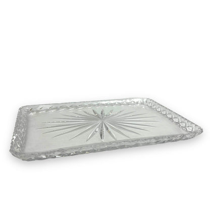 Glass Rectangle Jewellery Tray