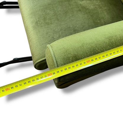Green Jason Reclining Lounge Chair with footrest