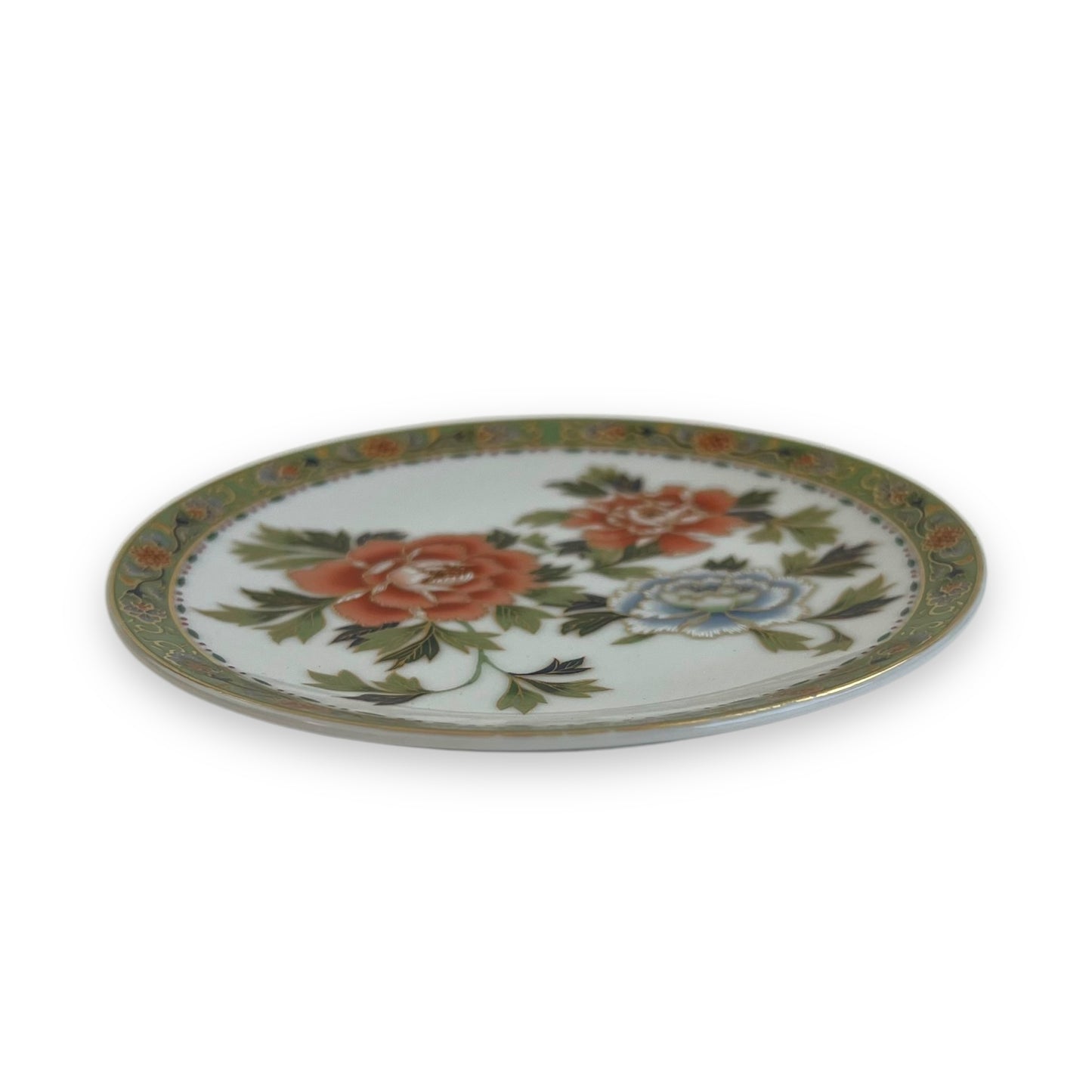 Flower trinket dish made in Japan