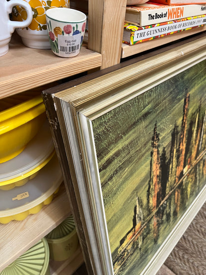 “Bronze Skyline" art print by Carter
