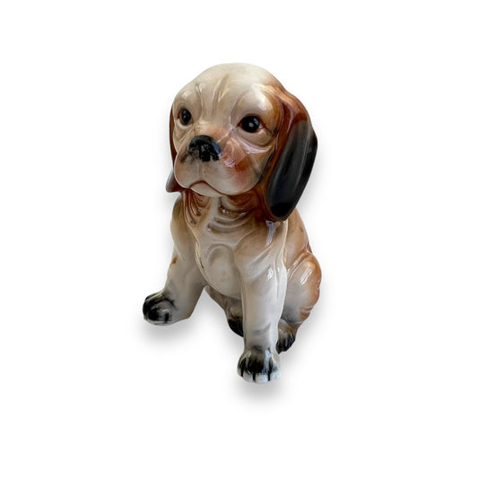 Bone China Dog Figurine