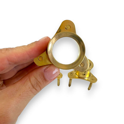 Brass Magnifying Tool 3 Legs