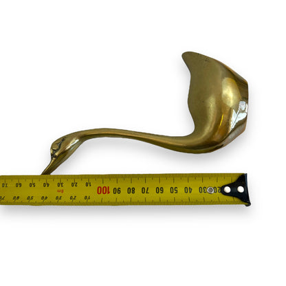 Brass swan pair