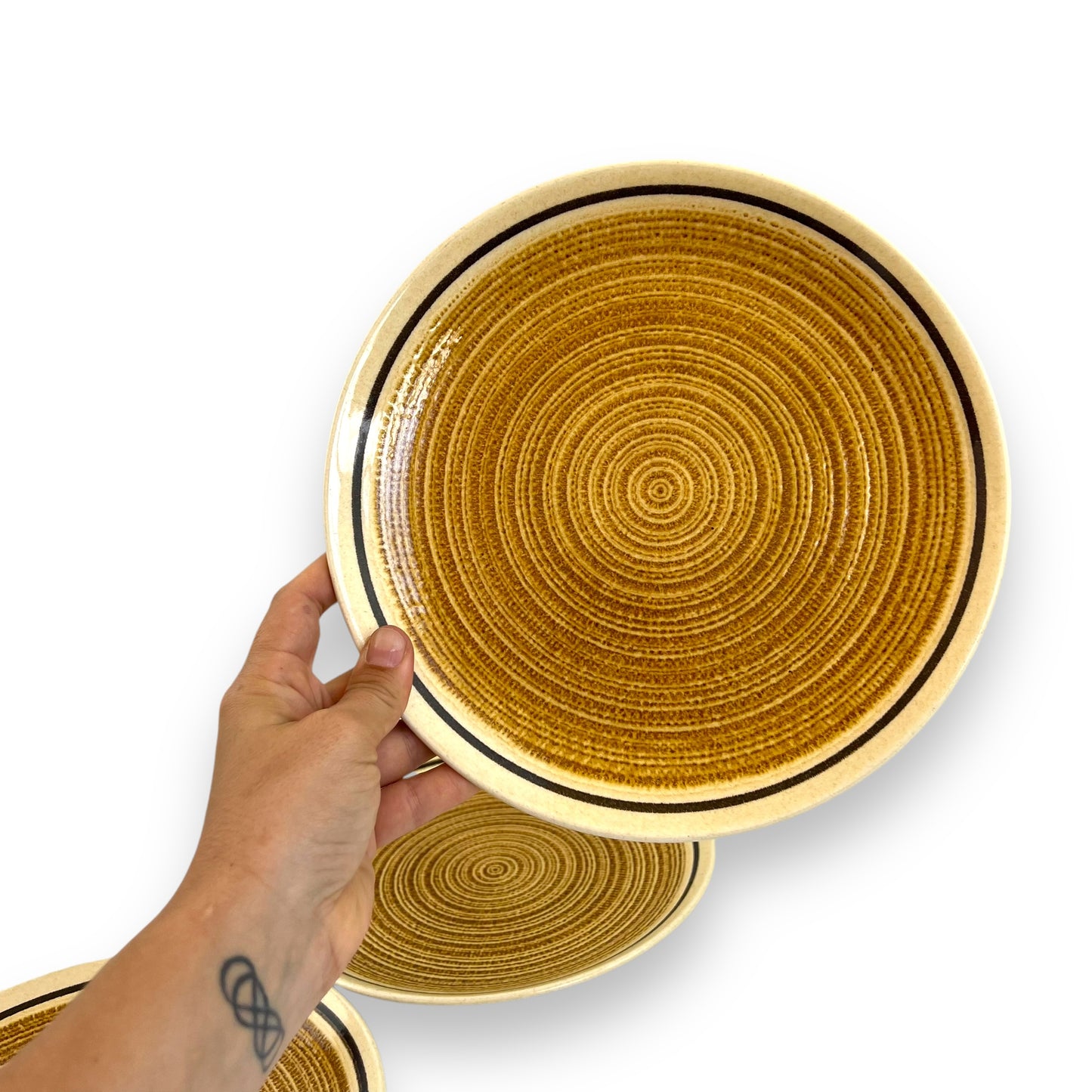 Genuine Ironstone New Zealand Set of 3 Large Plates