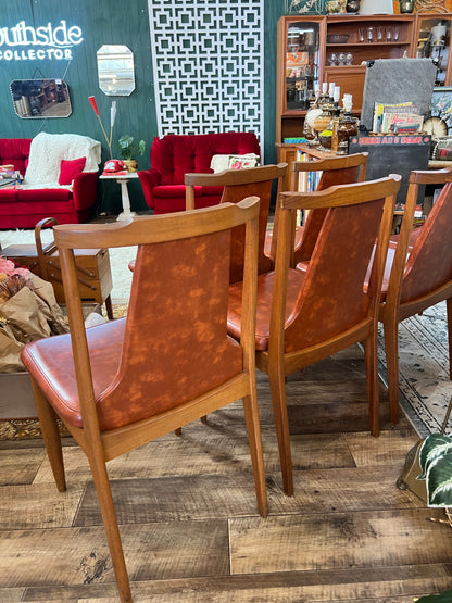 Set of 6 Mid-Century Dining Chairs by Kinross Fine Furniture