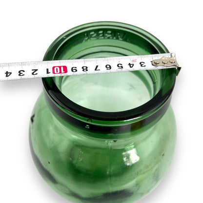 Viresa Green Glass Jar