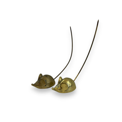 Brass mouse ornament/ring holder