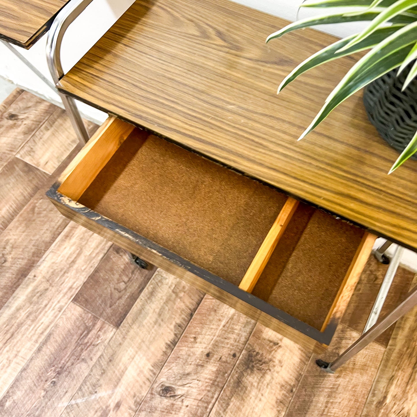 Chrome & Laminate Sewing Table