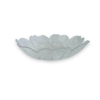Crystal D’Arques France Large Flower Serving Bowl
