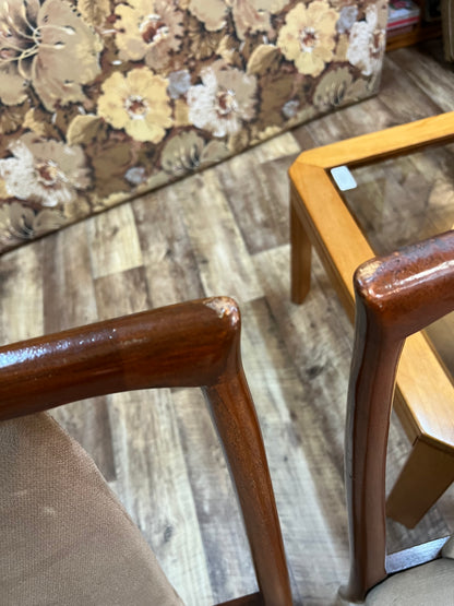 Parker Furniture Mid-Century T-Back Dining Chairs – Set of 4