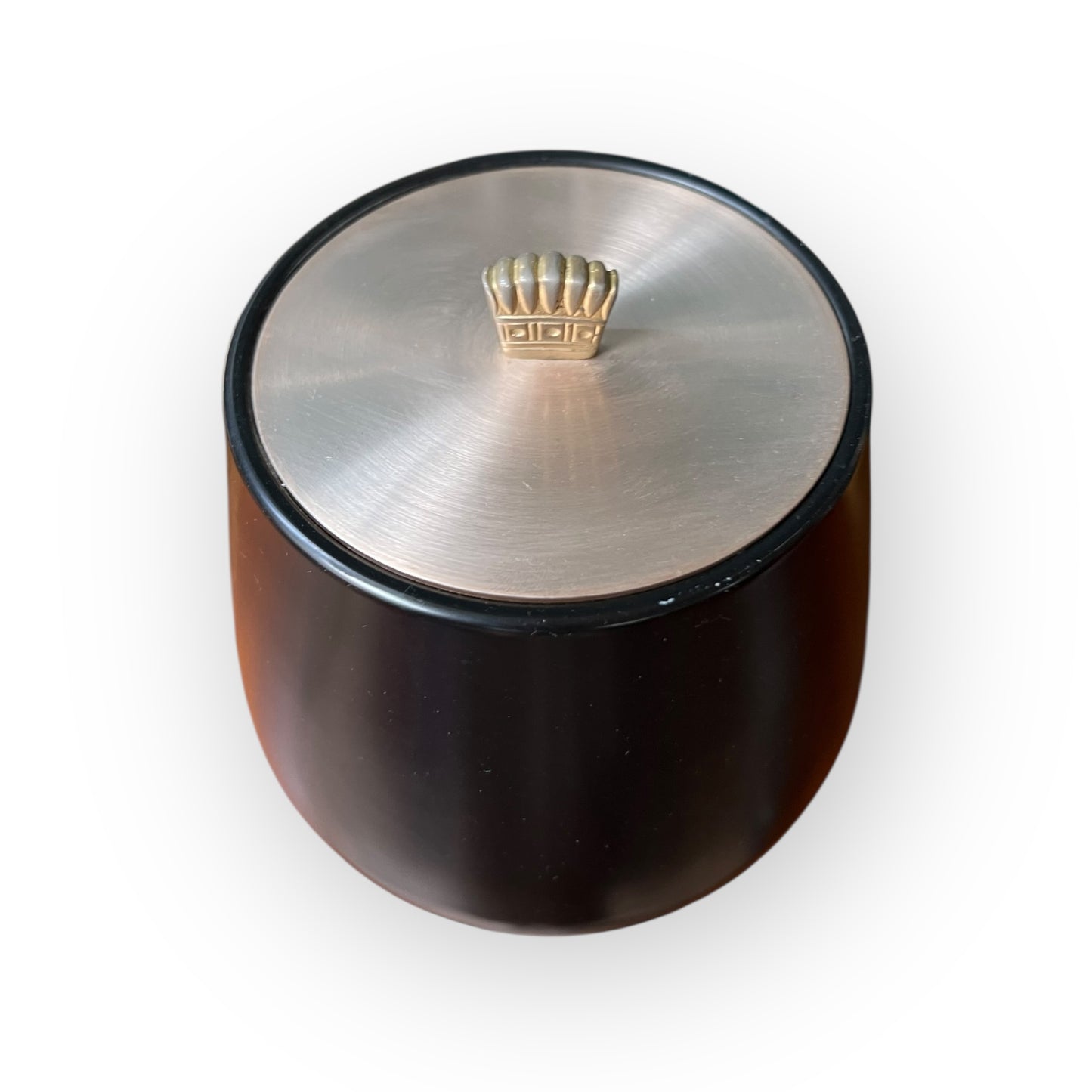 Black & Silver Ice Bucket