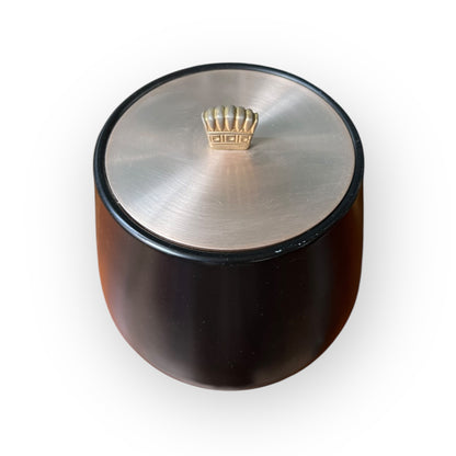 Black & Silver Ice Bucket