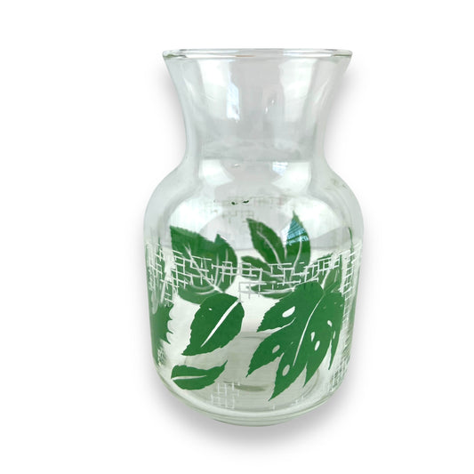 Green leaf carafe