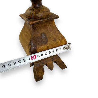 Wooden Candlestick Holder