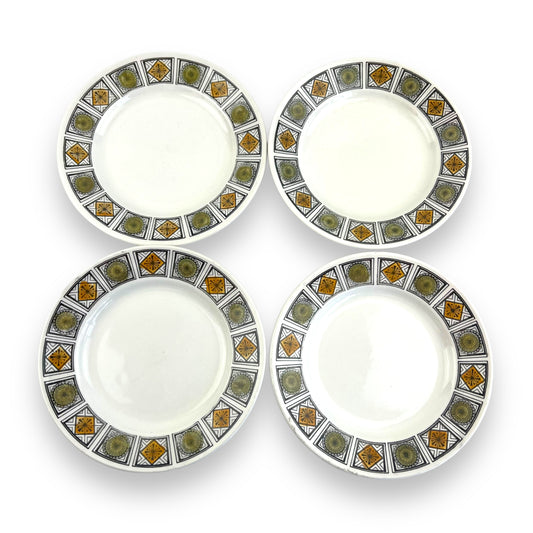 Vintage Kathie Winkle Broadhurst “Michelle” Side plate set of 4