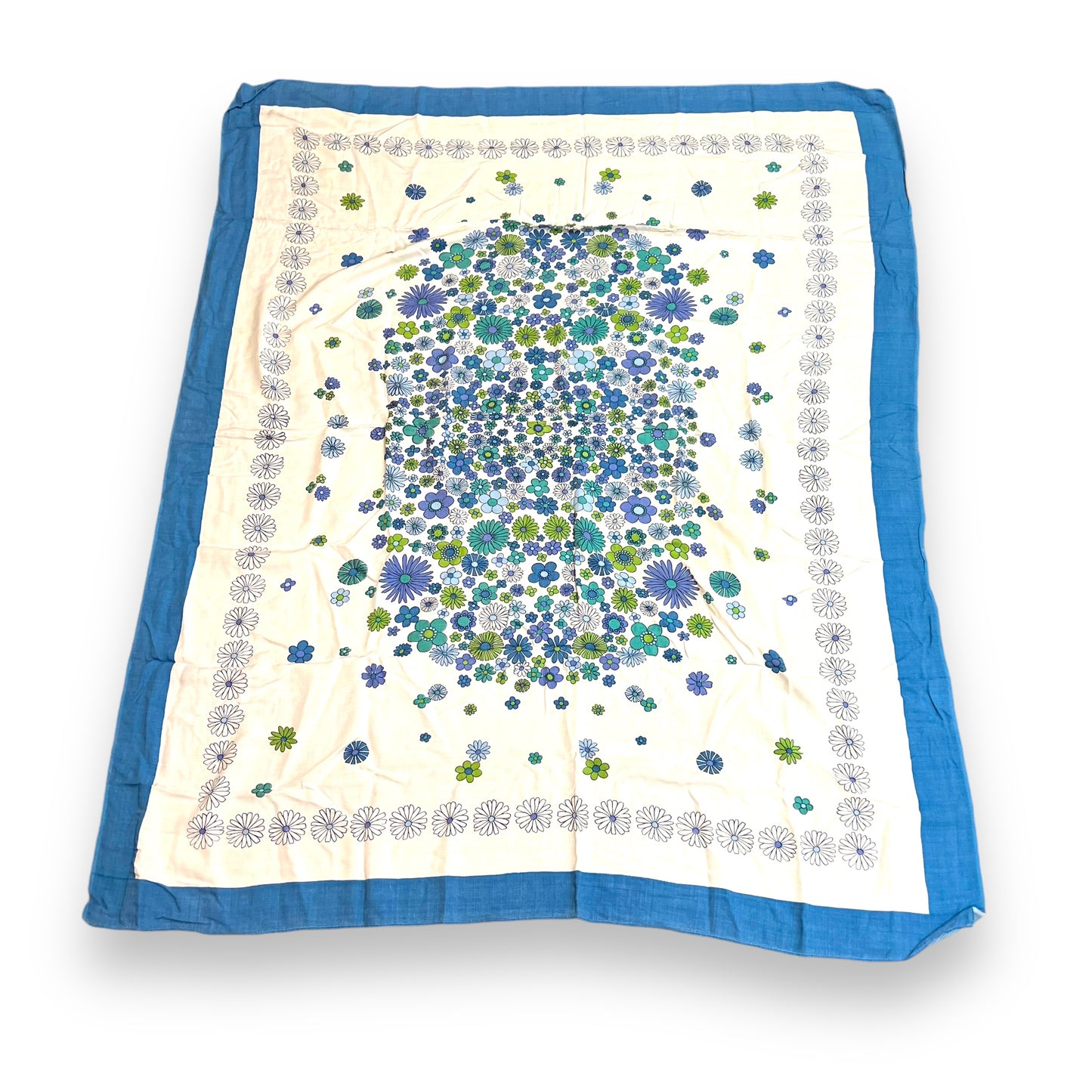 Blue flower Pattern Tablecloth