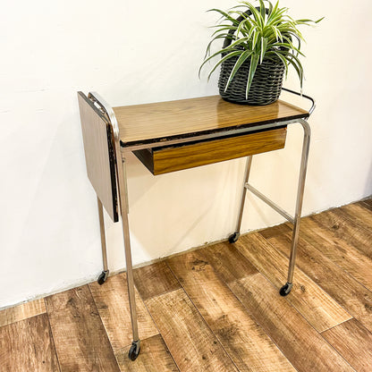 Chrome & Laminate Sewing Table