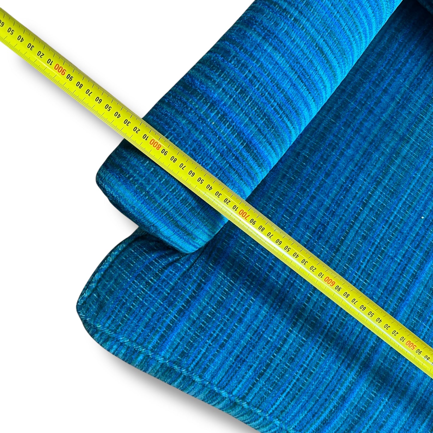 Blue Striped Armchair