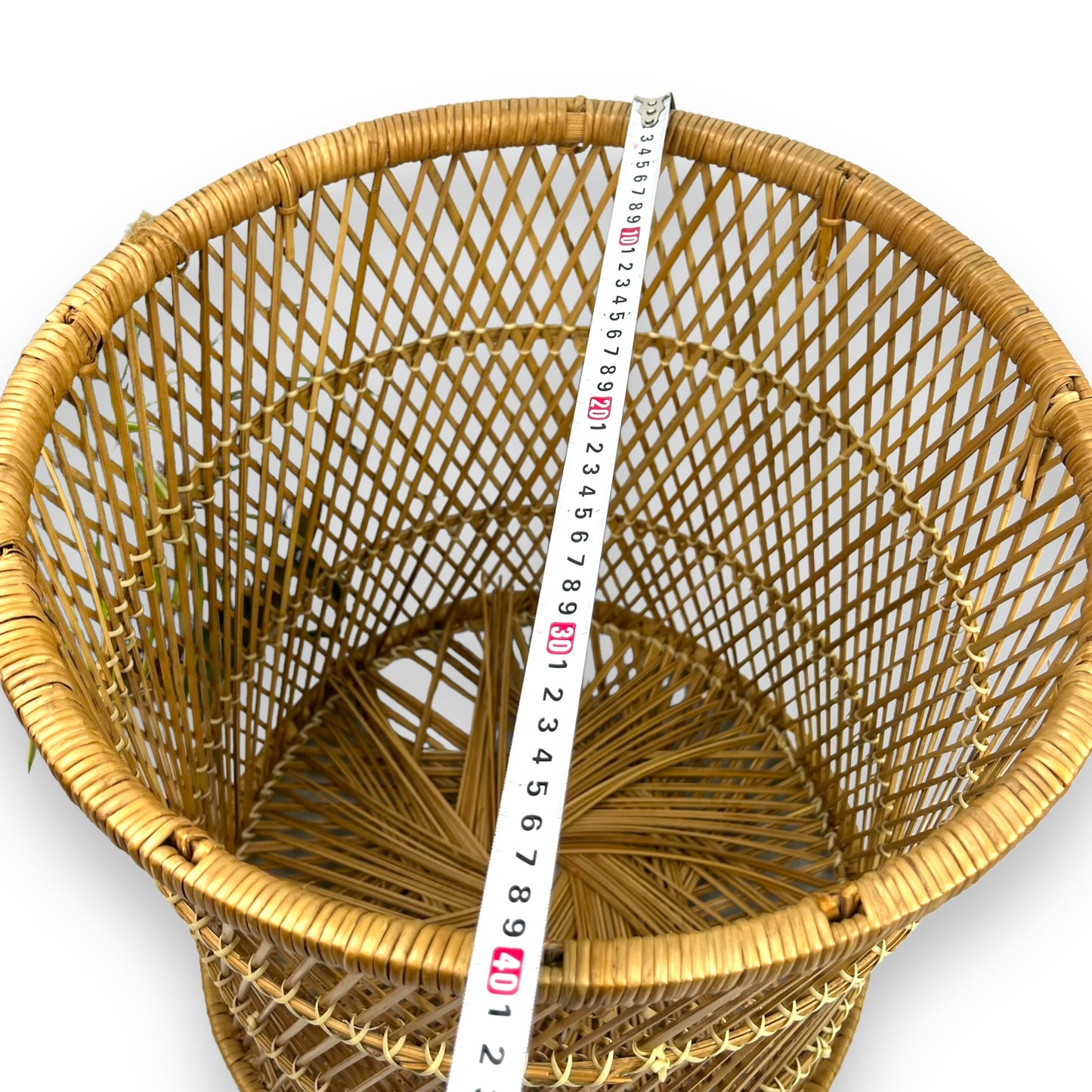 Cane Basket / Table Round