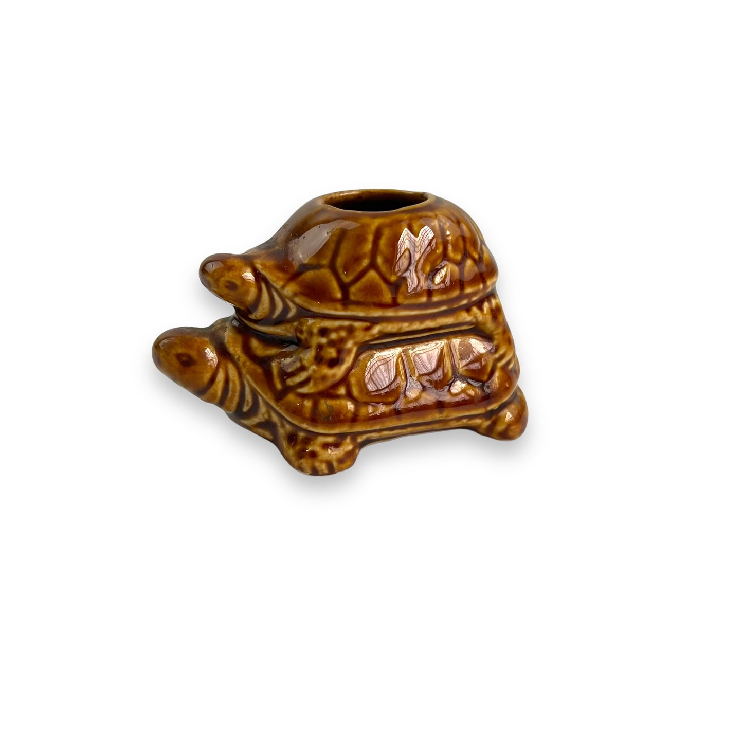 Brown Turtles Toothpick Holder