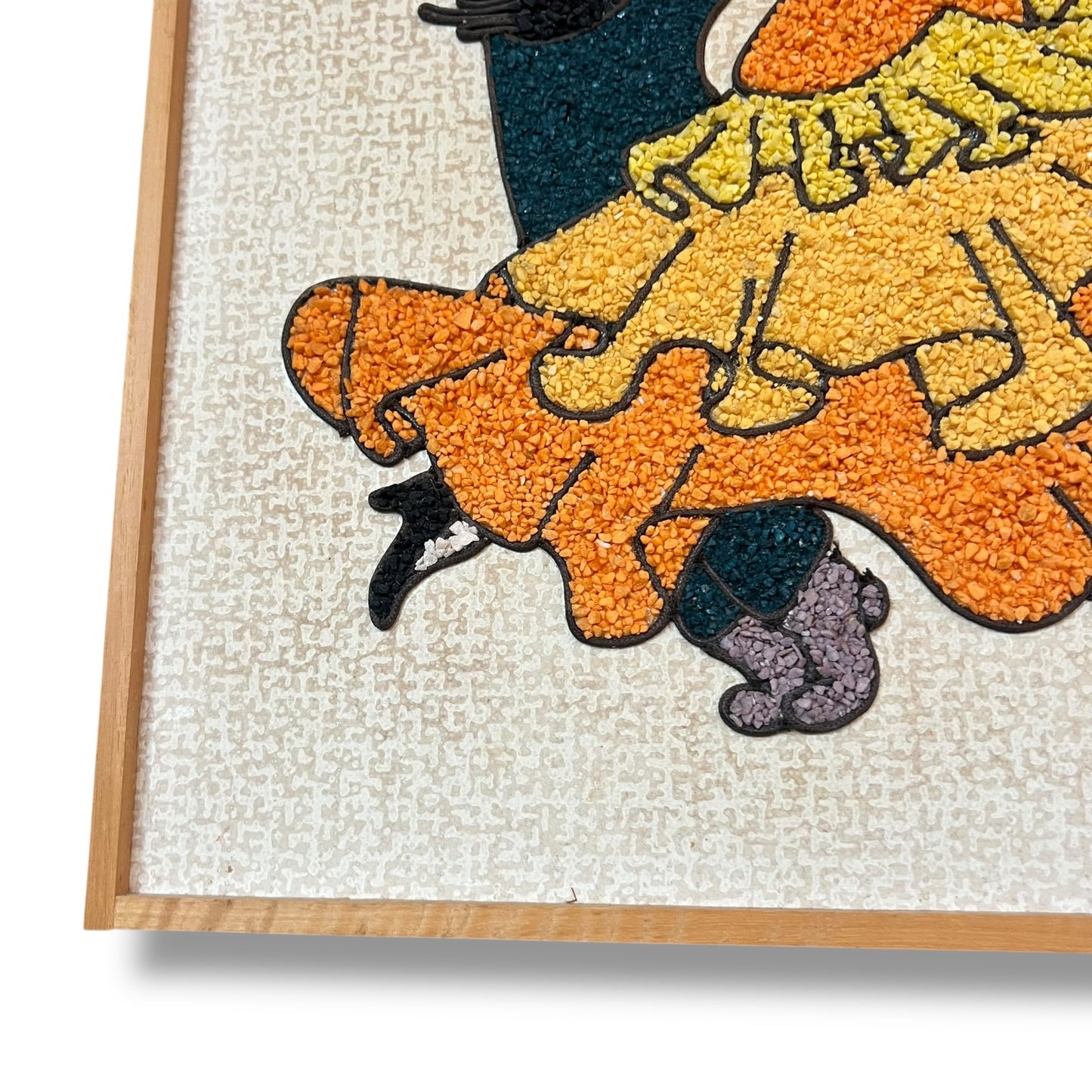 Spanish Dancers Textured Rock Art