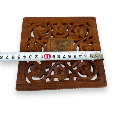 Wooden Carved Trivet