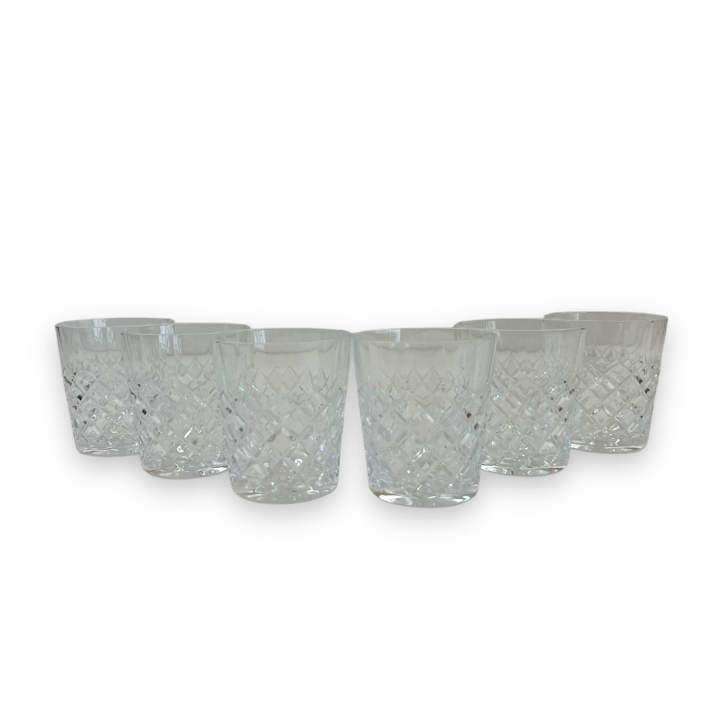 Crystal Whiskey Glass Set of 6