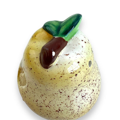 Pear face salt shaker