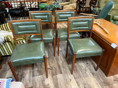 Chiswell Green Vinyl Dining Chairs – Set of 4
