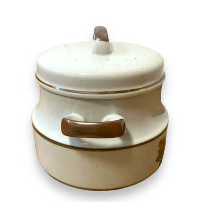 La Provence Ceramic Casserole Dish with Lid - Stoneware Floral Design - Made in Korea