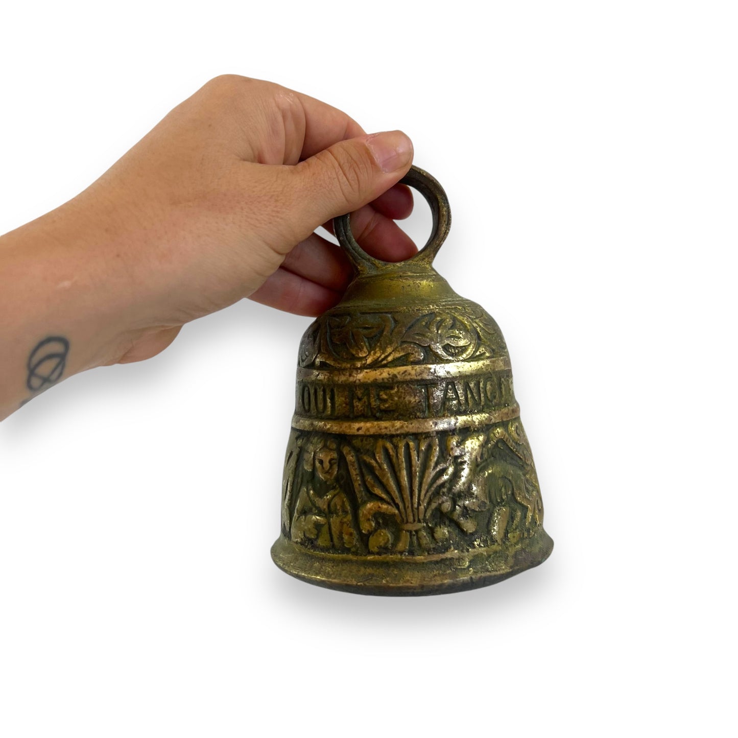 Antique Heavy Brass Bell