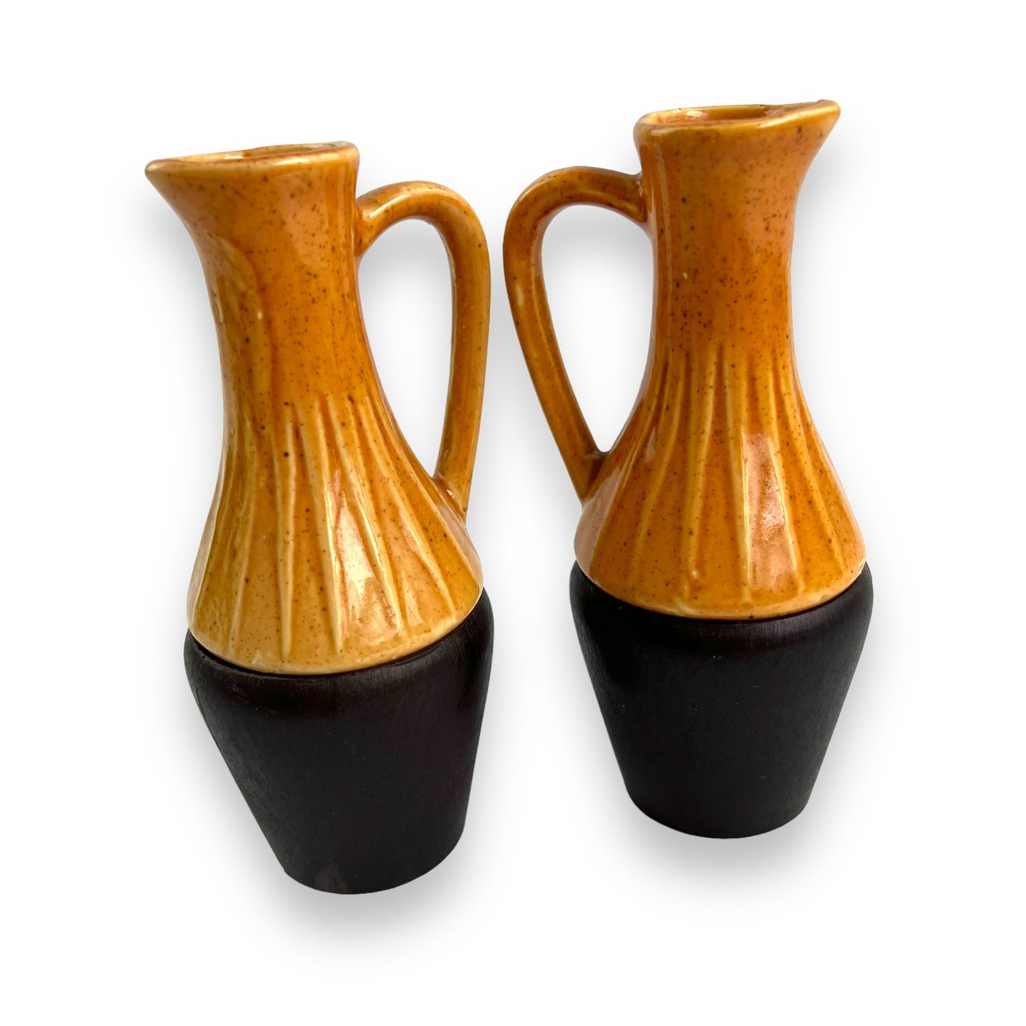 Vinegar & Oil Containers - Missing Cork Stoppers