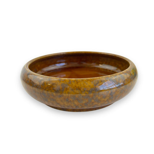 Brown Glazed Ceramic Bowl