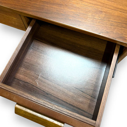 Grayson Walnut veneer MCM
style desk