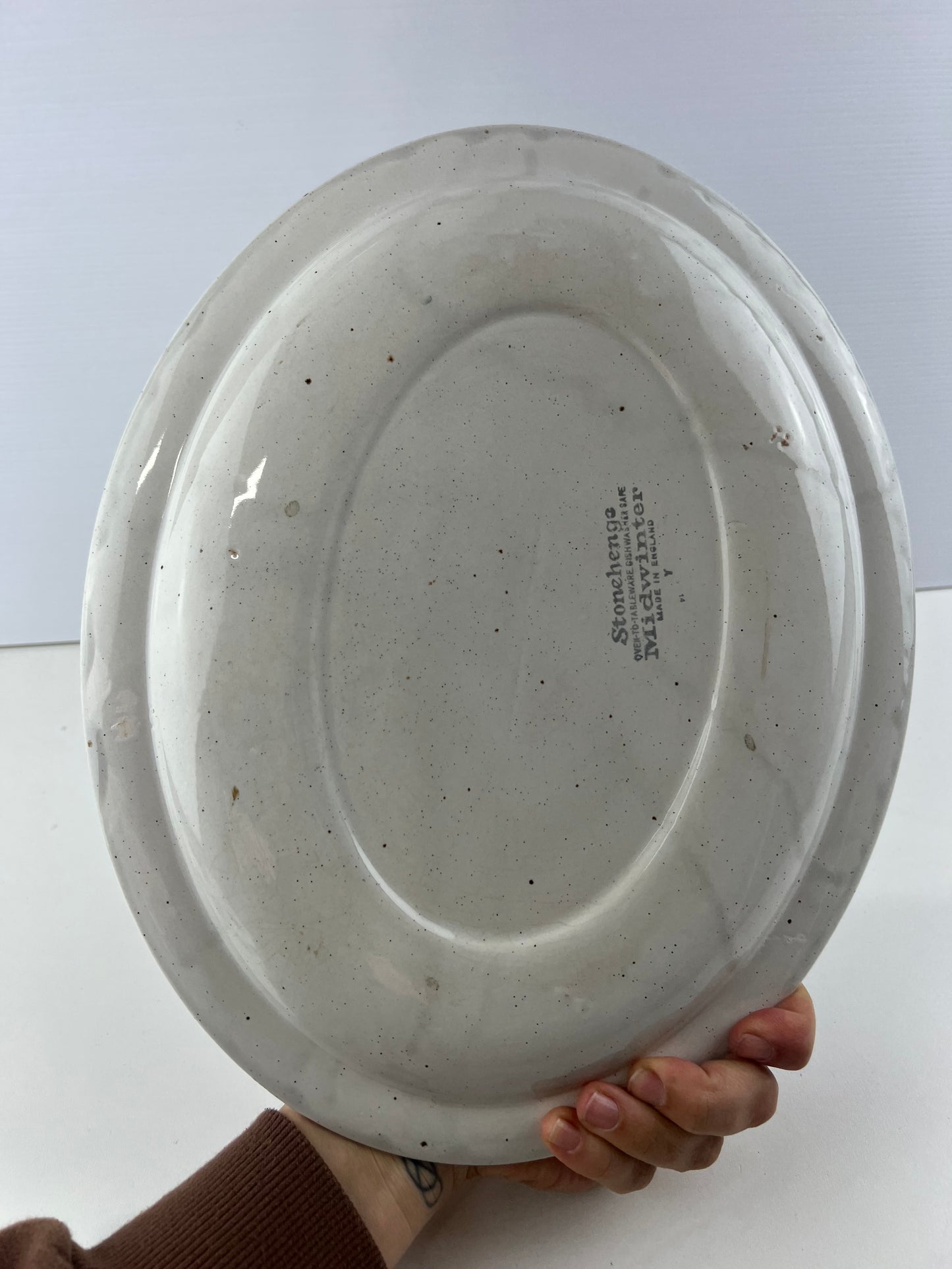 Midwinter Stonehenge ‘Blue Moon’ Serving Platter – Made in England