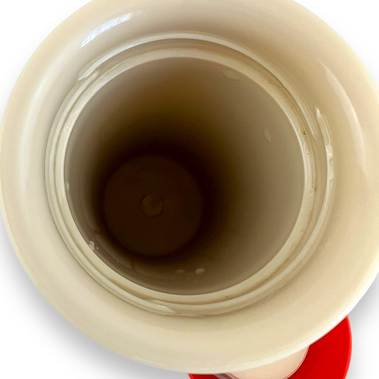 Red plaid Plastic Aladdin Thermos
