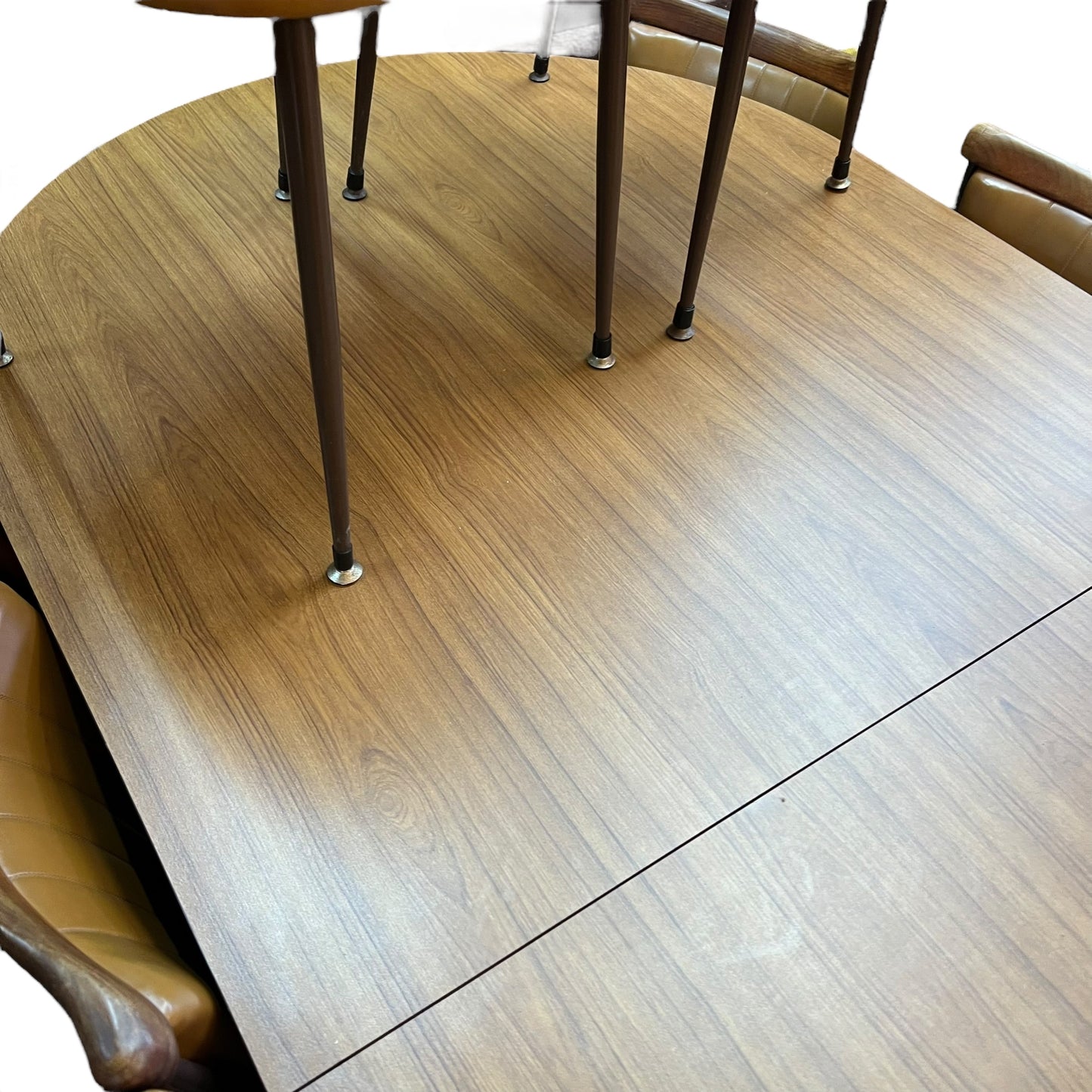 Kendall Mid-Century Extendable Dining Table & 10 Chairs