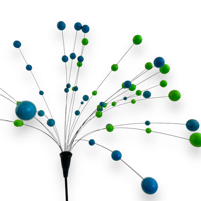 Atomic Starburst Sculpture – Mid-Century Modern Kinetic Art, Retro Space Age