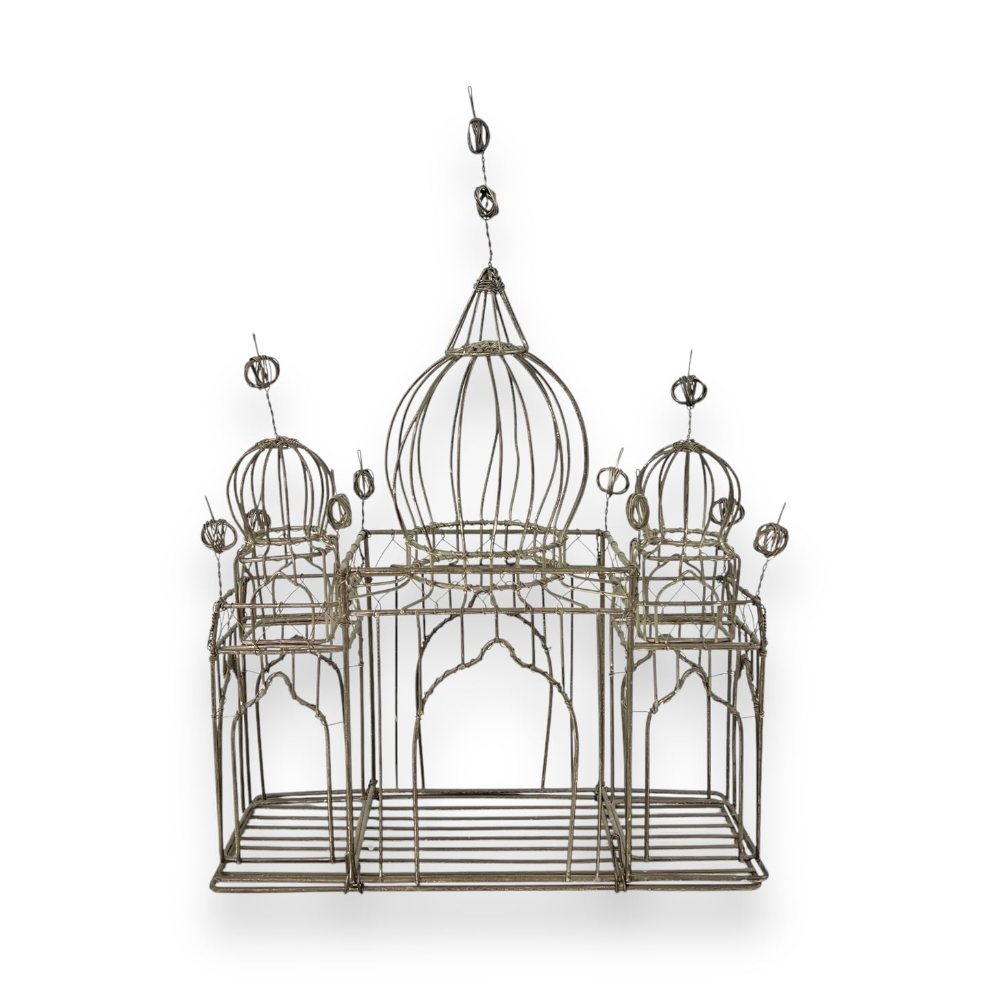 Taj Mahal Sculptural Wire Decor Piece