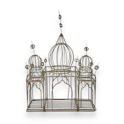 Taj Mahal Sculptural Wire Decor Piece