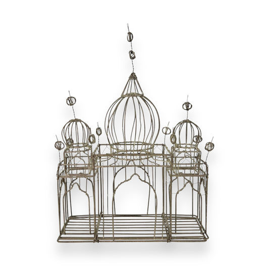 Taj Mahal Sculptural Wire Decor Piece