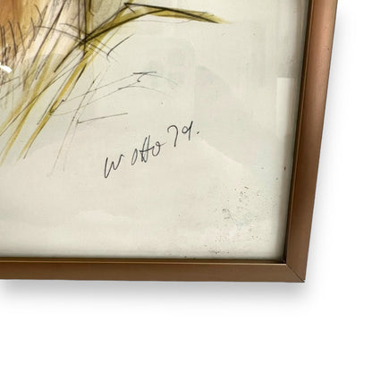 Red Fox framed Print - Woho  79