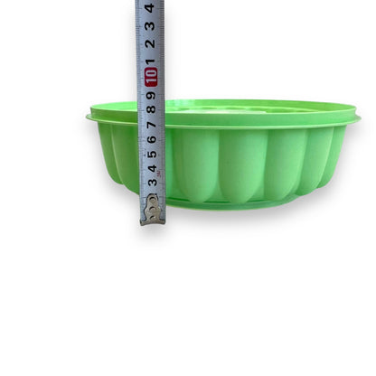 Green Tupperware Jelly Mould