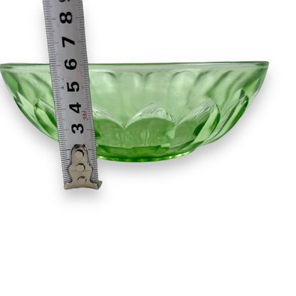 Green Glass Bowl