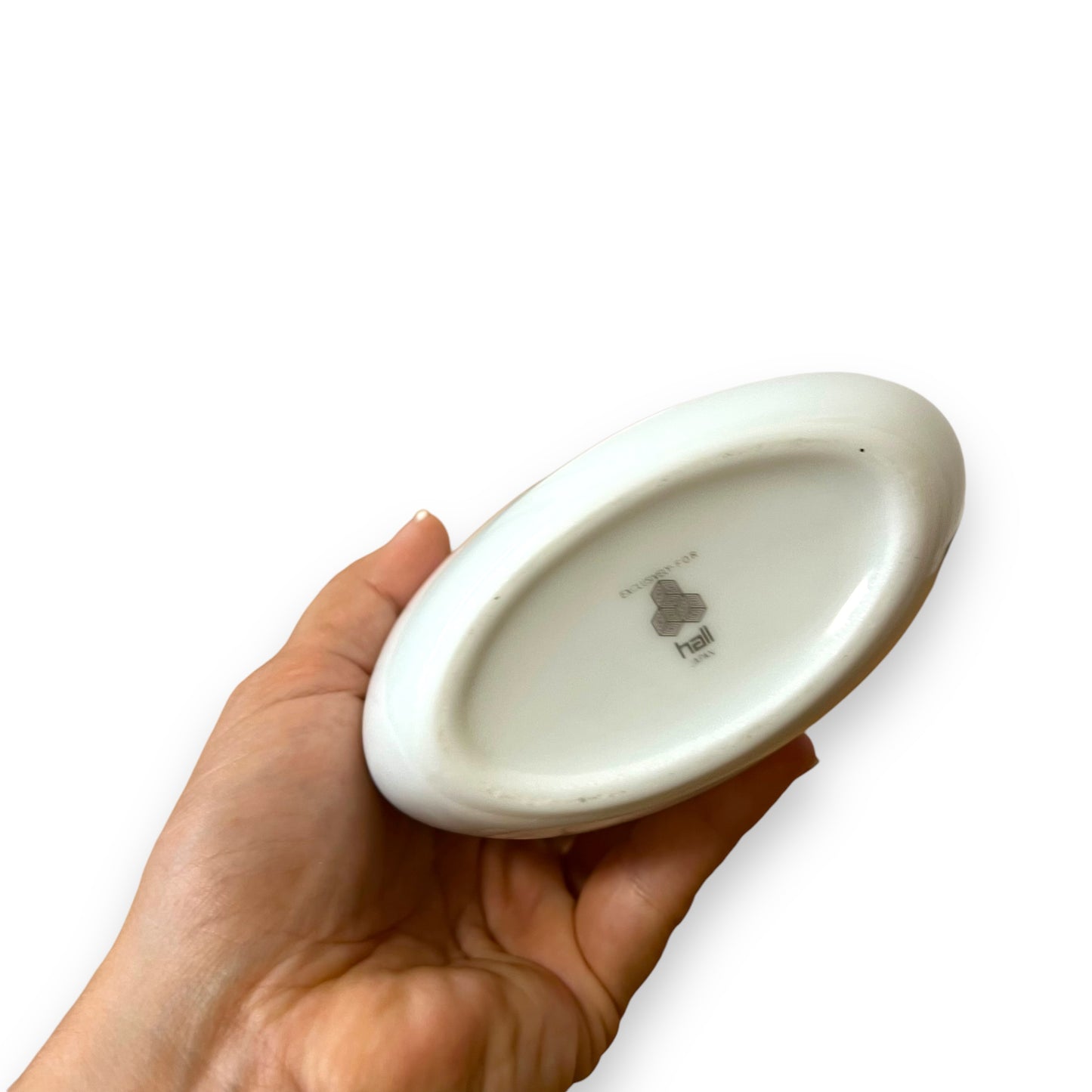 Ceramic Vase with striped design – Hall Japan