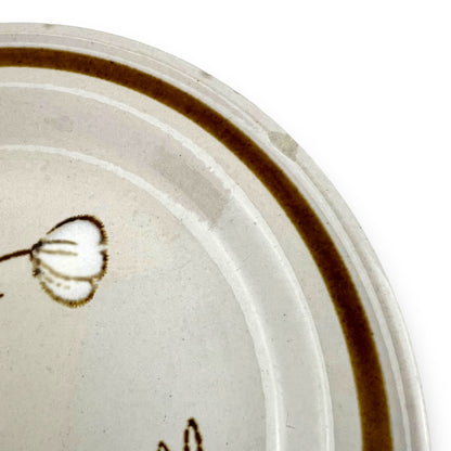 Mountain Wood Collection “Trellis Blossom” Stoneware Plates – Set of 2