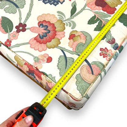 Cane 4 Piece Modular Lounge Floral Cushions